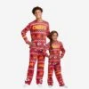 FOCO Kansas City Chiefs Youth Ugly Pattern Family Holiday Pajamas -FOCO Shop 9K1B7FE2XNFKC p