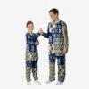 FOCO Navy Midshipmen Youth Busy Block Family Holiday Pajamas