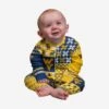 FOCO West Virginia Mountaineers Infant Busy Block Family Holiday Pajamas