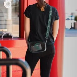 FOCO Michigan State Spartans Team Stripe Clear Crossbody Bag 9 FOCO Michigan State Spartans Team Stripe Clear Crossbody Bag -FOCO Shop BGCLRNCTMSTPCAMMIS g3