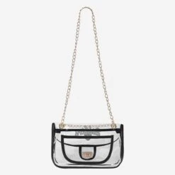 FOCO Las Vegas Raiders Clear Crossbody Chain Bag -FOCO Shop BGCLRNFFSHOR g4