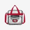 FOCO San Francisco 49ers Clear High End Messenger Bag -FOCO Shop BGCLRNFMSGHESF p 78204273 9258 4de5 8134 35771e25d8a5