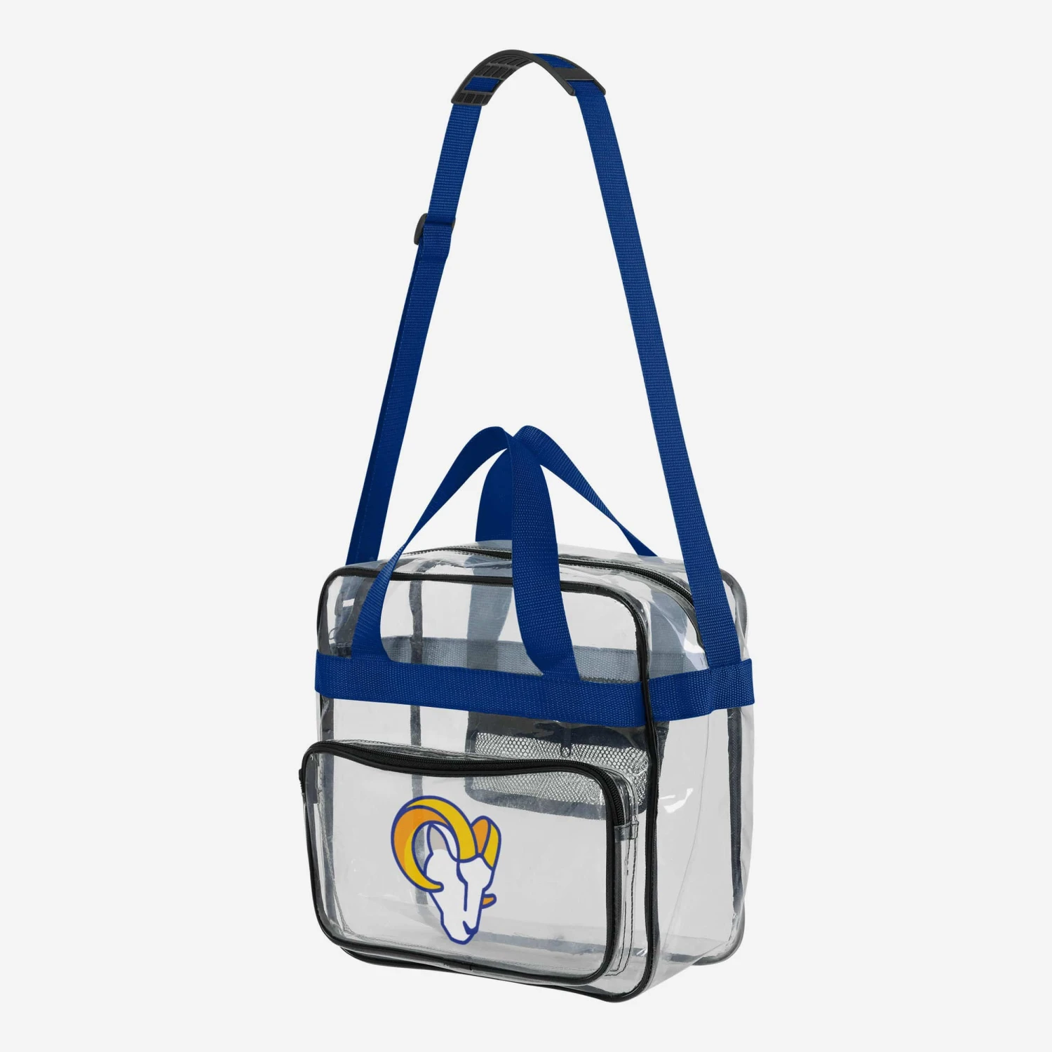 FOCO Los Angeles Rams Clear High End Messenger Bag 4 FOCO Los Angeles Rams Clear High End Messenger Bag - Image 2
