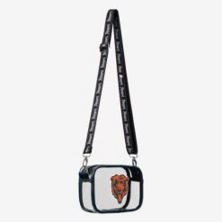 FOCO Chicago Bears Team Stripe Clear Crossbody Bag 8 FOCO Chicago Bears Team Stripe Clear Crossbody Bag -FOCO Shop BGCLRNFTMSTPCAMCB s