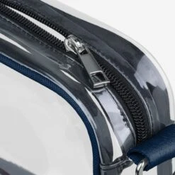 FOCO New England Patriots Team Stripe Clear Crossbody Bag -FOCO Shop BGCLRNFTMSTPCAMNP g4