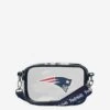 FOCO New England Patriots Team Stripe Clear Crossbody Bag -FOCO Shop BGCLRNFTMSTPCAMNP p