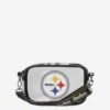 FOCO Pittsburgh Steelers Team Stripe Clear Crossbody Bag