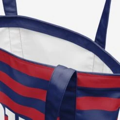 FOCO New York Giants Team Stripe Canvas Tote Bag -FOCO Shop BGCNVNFTMSTPNG g4