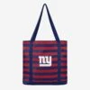 FOCO New York Giants Team Stripe Canvas Tote Bag -FOCO Shop BGCNVNFTMSTPNG p