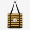 FOCO Pittsburgh Steelers Team Stripe Canvas Tote Bag 2 FOCO Pittsburgh Steelers Team Stripe Canvas Tote Bag -FOCO Shop BGCNVNFTMSTPPS p
