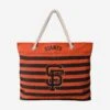 FOCO San Francisco Giants Nautical Stripe Tote Bag