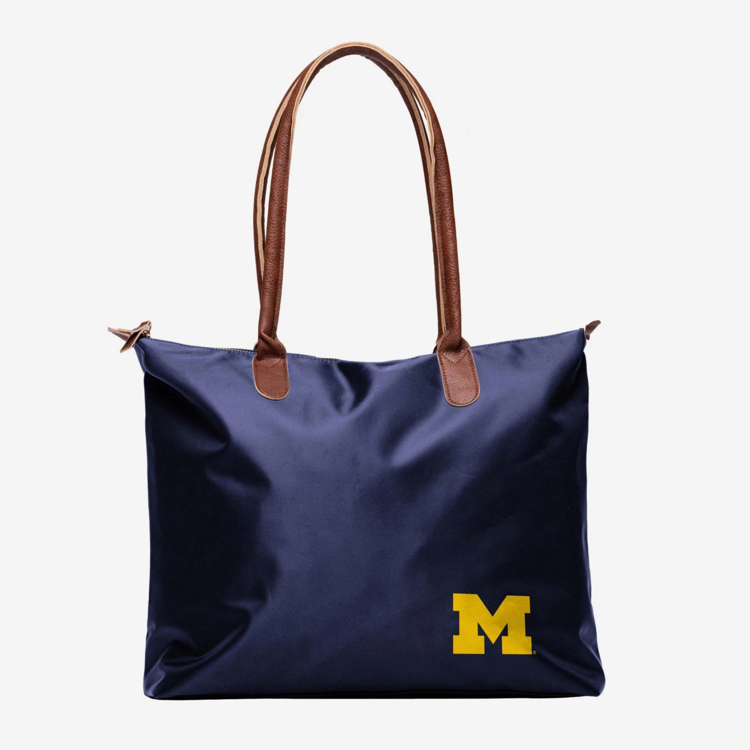 FOCO Michigan Wolverines Bold Color Tote Bag 3 FOCO Michigan Wolverines Bold Color Tote Bag