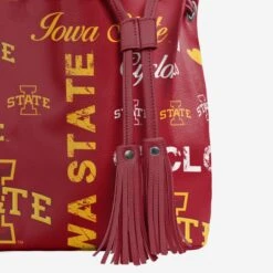 FOCO Iowa State Cyclones Logo Love Cinch Purse -FOCO Shop BGNCLTLECNCPIOS g4