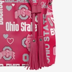 FOCO Ohio State Buckeyes Logo Love Cinch Purse -FOCO Shop BGNCLTLECNCPOH g4