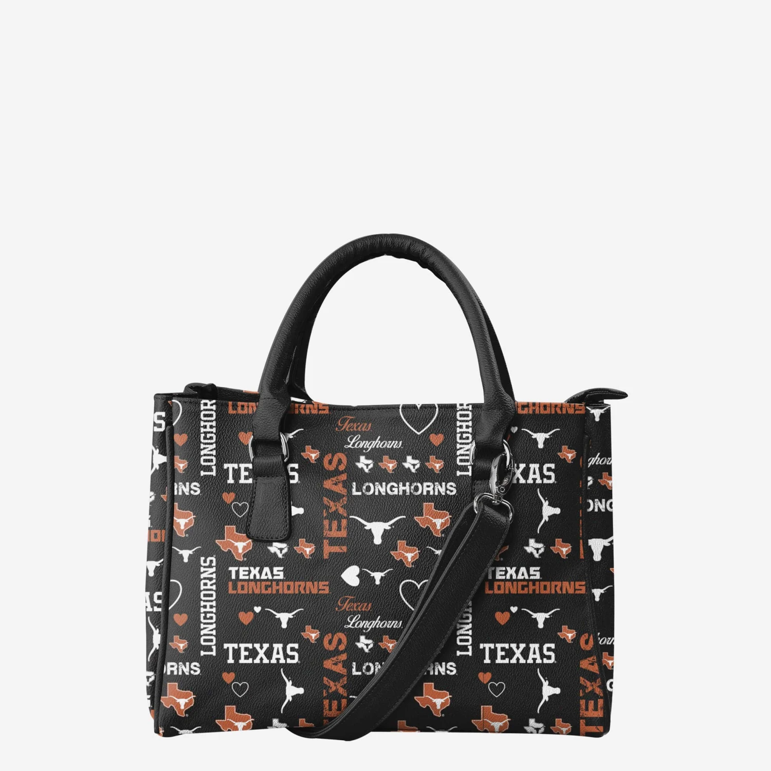 FOCO Texas Longhorns Logo Love Purse 3 FOCO Texas Longhorns Logo Love Purse