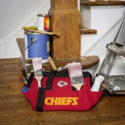 FOCO Kansas City Chiefs Big Logo Tool Bag -FOCO Shop BGNFBLTOOLKC g4