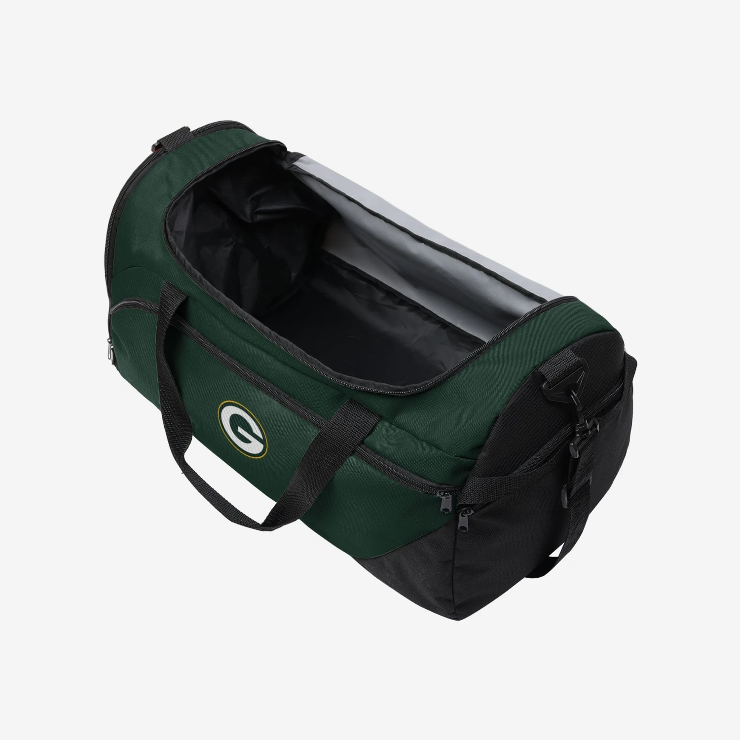 FOCO Green Bay Packers Solid Big Logo Duffle Bag 5 FOCO Green Bay Packers Solid Big Logo Duffle Bag - Image 3