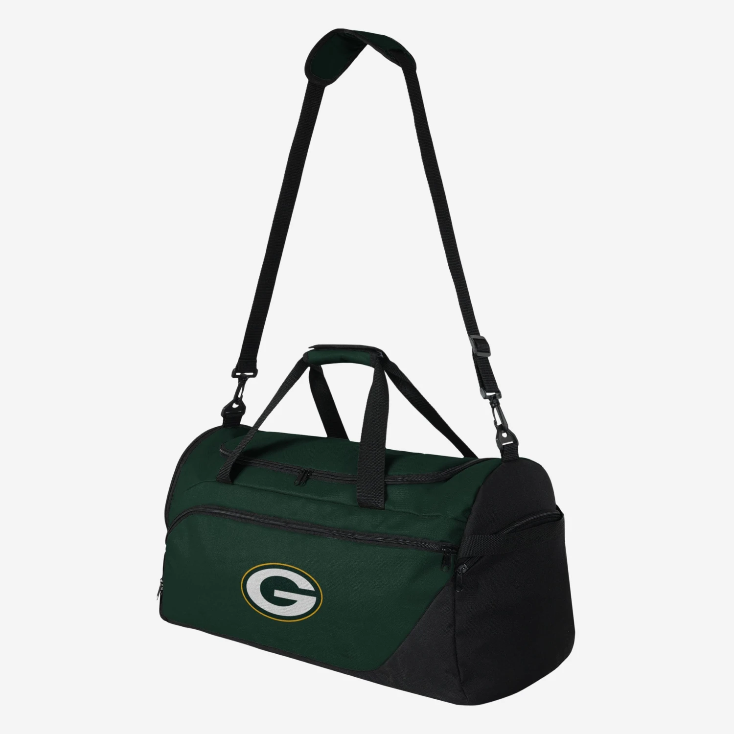 FOCO Green Bay Packers Solid Big Logo Duffle Bag 4 FOCO Green Bay Packers Solid Big Logo Duffle Bag - Image 2