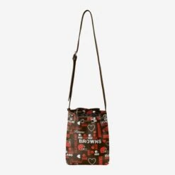 FOCO Cleveland Browns Logo Love Cinch Purse -FOCO Shop BGNFLTLECNCPCL g5
