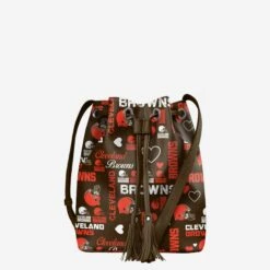FOCO Cleveland Browns Logo Love Cinch Purse