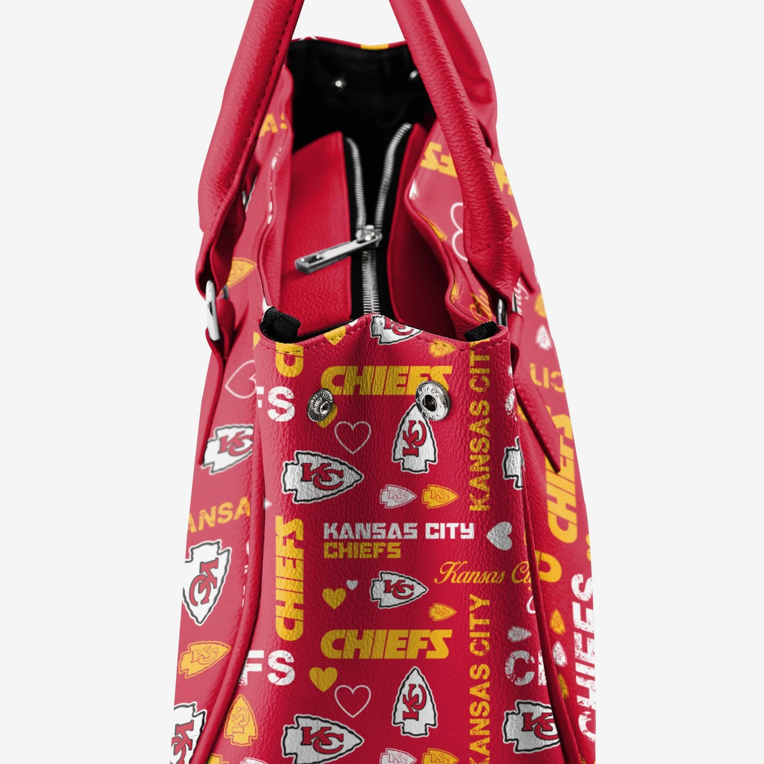 FOCO Kansas City Chiefs Logo Love Purse 6 FOCO Kansas City Chiefs Logo Love Purse - Image 4