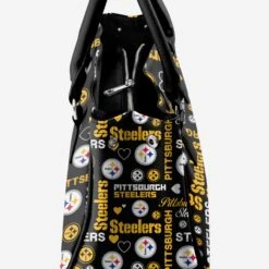 FOCO Pittsburgh Steelers Logo Love Purse -FOCO Shop BGNFLTLEPURPS g4