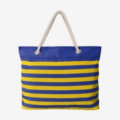 FOCO Los Angeles Rams Nautical Stripe Tote Bag -FOCO Shop BGNFNAUSTPTOTEV2SR g3