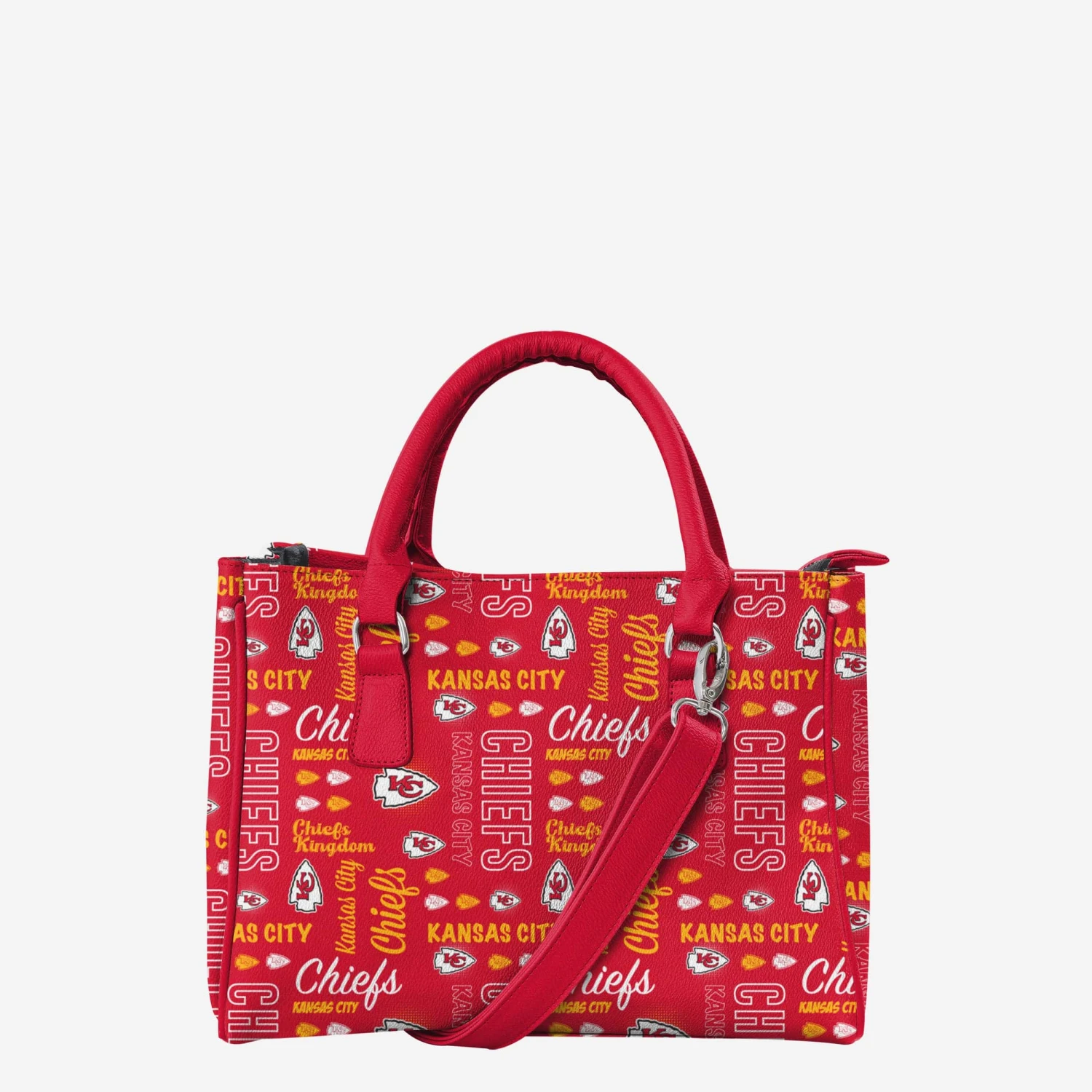 FOCO Kansas City Chiefs Spirited Style Printed Collection Purse 3 FOCO Kansas City Chiefs Spirited Style Printed Collection Purse