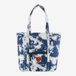 FOCO Chicago Bears Tie-Dye Takeaway Tote Bag