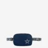 FOCO Dallas Cowboys Team Wordmark Crossbody Belt Bag -FOCO Shop BGNFTMWMCRSBDC p