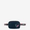 FOCO Houston Texans Team Wordmark Crossbody Belt Bag -FOCO Shop BGNFTMWMCRSBHT p