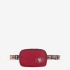 FOCO San Francisco 49ers Team Wordmark Crossbody Belt Bag -FOCO Shop BGNFTMWMCRSBSF p