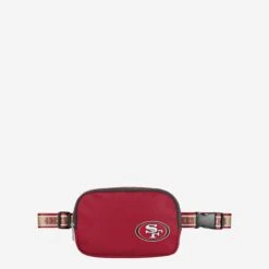 FOCO San Francisco 49ers Team Wordmark Crossbody Belt Bag