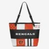 FOCO Cincinnati Bengals Printed Collage Tote
