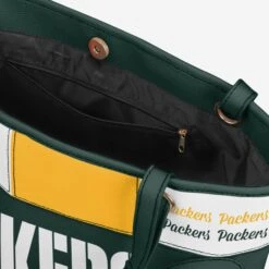 FOCO Green Bay Packers Printed Collage Tote -FOCO Shop BGNFWMPRCLTOTGP g4