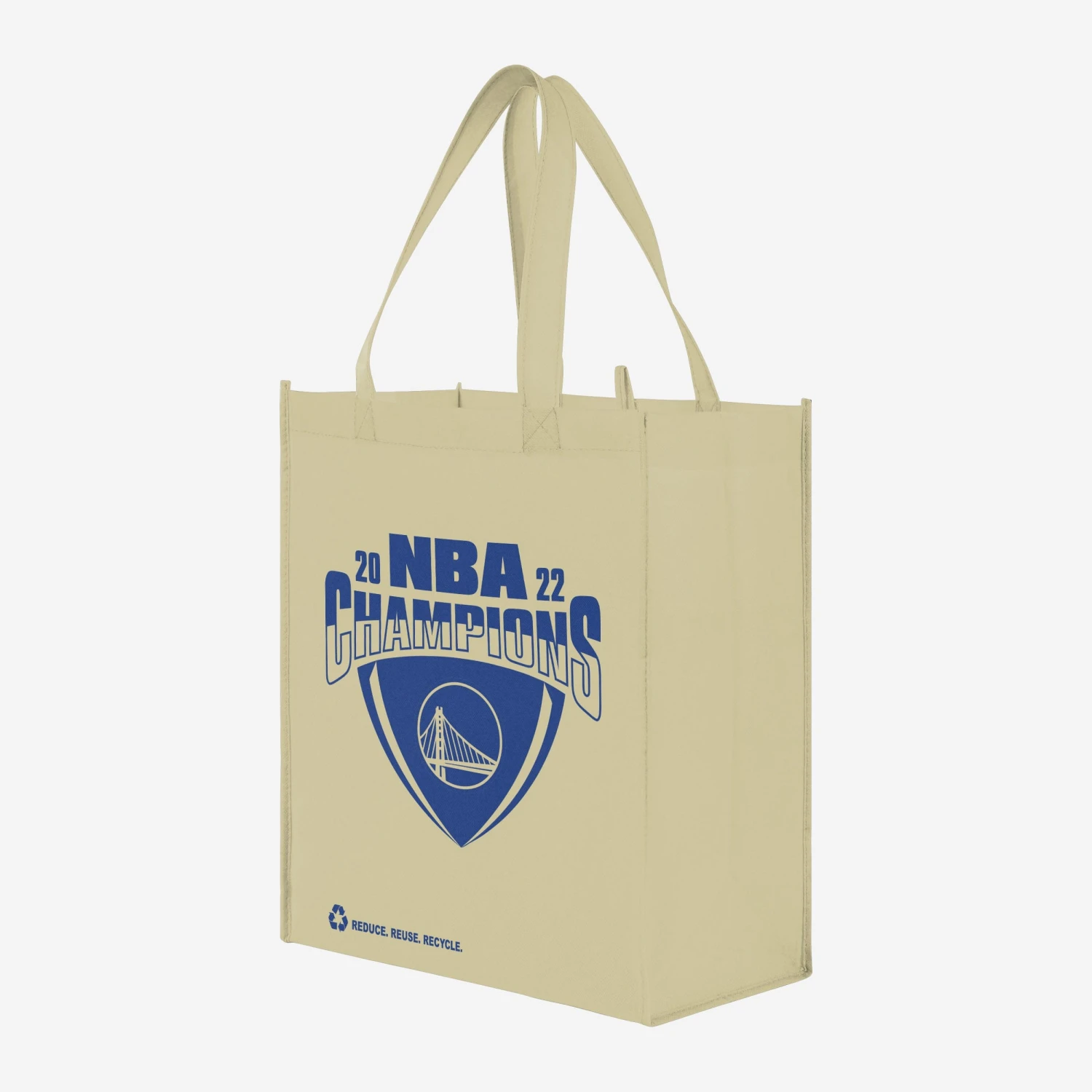 FOCO Golden State Warriors 2022 NBA Champions Printed Reusable Grocery Tote Bag 4 FOCO Golden State Warriors 2022 NBA Champions Printed Reusable Grocery Tote Bag - Image 2