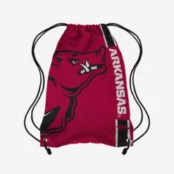 FOCO Arkansas Razorbacks Big Logo Drawstring Backpack