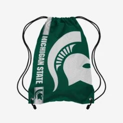 FOCO Michigan State Spartans Big Logo Drawstring Backpack