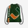 FOCO Miami Hurricanes Big Logo Drawstring Backpack 1 FOCO Miami Hurricanes Big Logo Drawstring Backpack -FOCO Shop BPNC15DSUM p