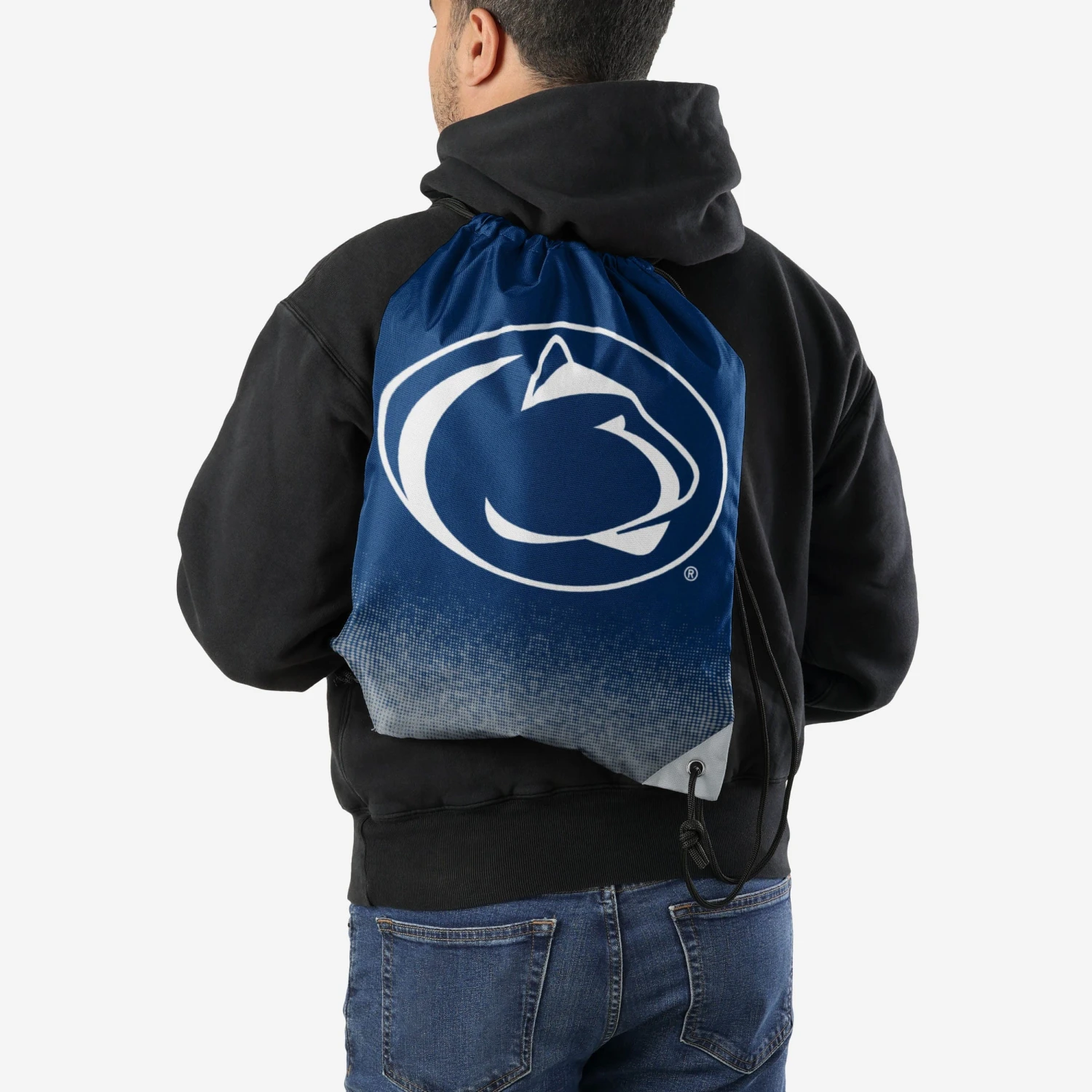 FOCO Penn State Nittany Lions Gradient Drawstring Backpack 4 FOCO Penn State Nittany Lions Gradient Drawstring Backpack - Image 2