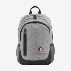 FOCO Florida State Seminoles Heather Grey Bold Color Backpack