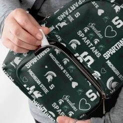 FOCO Michigan State Spartans Logo Love Mini Backpack 9 FOCO Michigan State Spartans Logo Love Mini Backpack -FOCO Shop BPNCLTLEMINIMIS g3