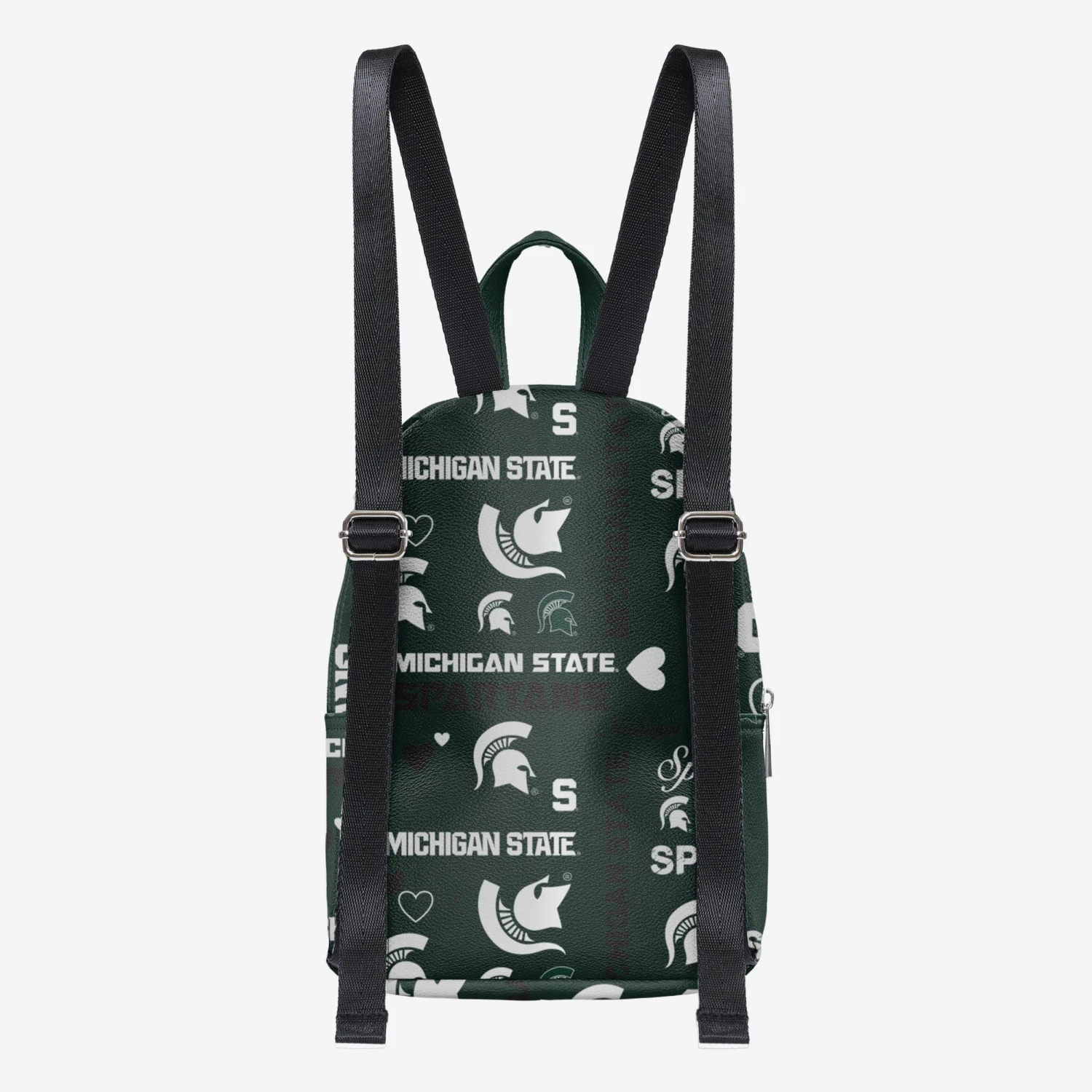 FOCO Michigan State Spartans Logo Love Mini Backpack 7 FOCO Michigan State Spartans Logo Love Mini Backpack - Image 5