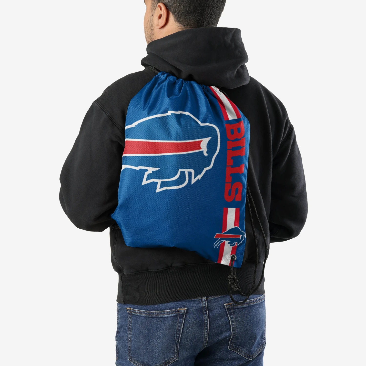 FOCO Buffalo Bills Big Logo Drawstring Backpack 4 FOCO Buffalo Bills Big Logo Drawstring Backpack - Image 2