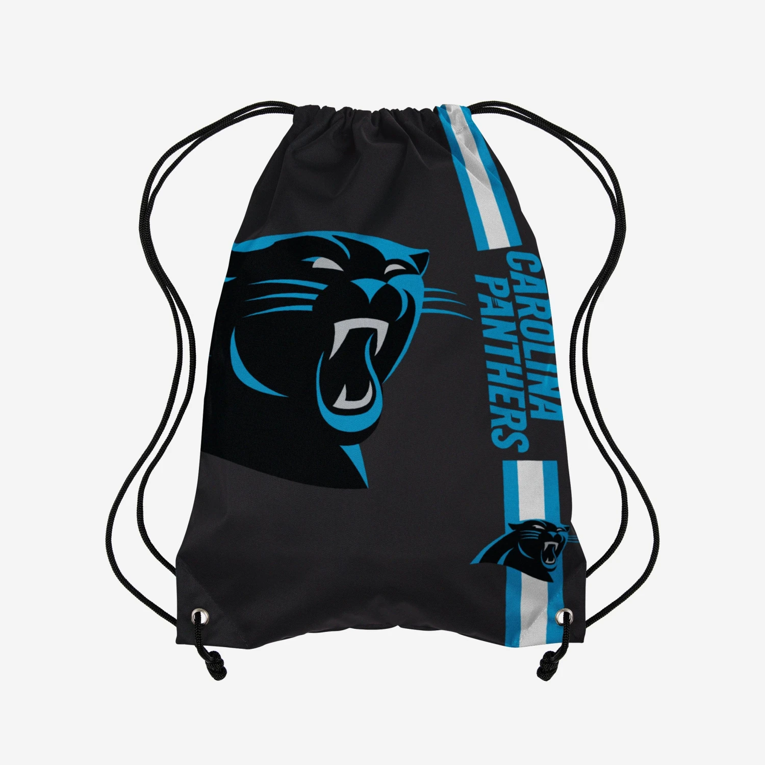 FOCO Carolina Panthers Big Logo Drawstring Backpack 3 FOCO Carolina Panthers Big Logo Drawstring Backpack