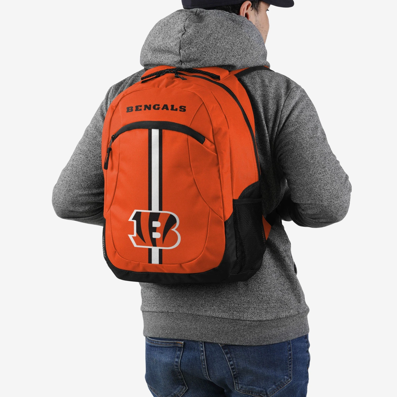 FOCO Cincinnati Bengals Action Backpack 7 FOCO Cincinnati Bengals Action Backpack - Image 5