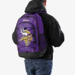 FOCO Minnesota Vikings Big Logo Bungee Backpack -FOCO Shop BPNFBLBNGMV g4