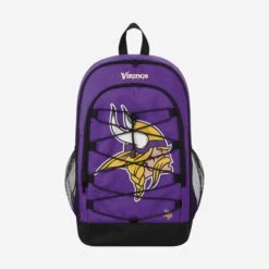 FOCO Minnesota Vikings Big Logo Bungee Backpack