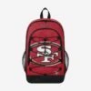 FOCO San Francisco 49ers Big Logo Bungee Backpack
