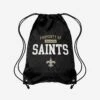 FOCO New Orleans Saints Property Of Drawstring Backpack -FOCO Shop BPNFDSPRPTYNS p
